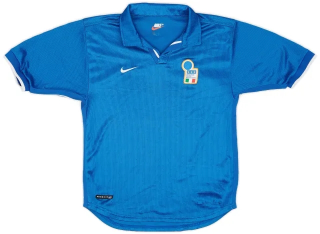 Nike 1997-98 Italy Home Shirt - 8/10 - (XL.Boys)