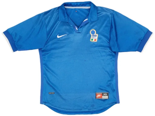 Nike 1997-98 Italy Home Shirt - 6/10 - (XS)