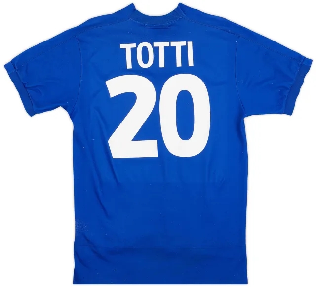 Kappa 1998-99 Italy Home Shirt Totti #20 - 5/10 - (M)