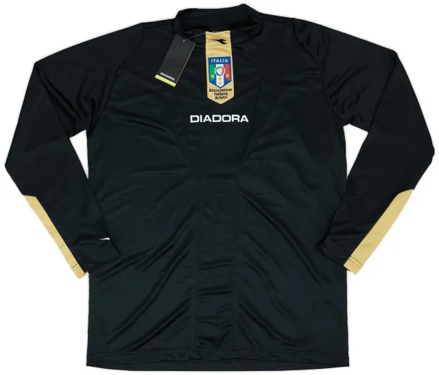 2000s Italy Diadora Referee L/S Shirt (L)