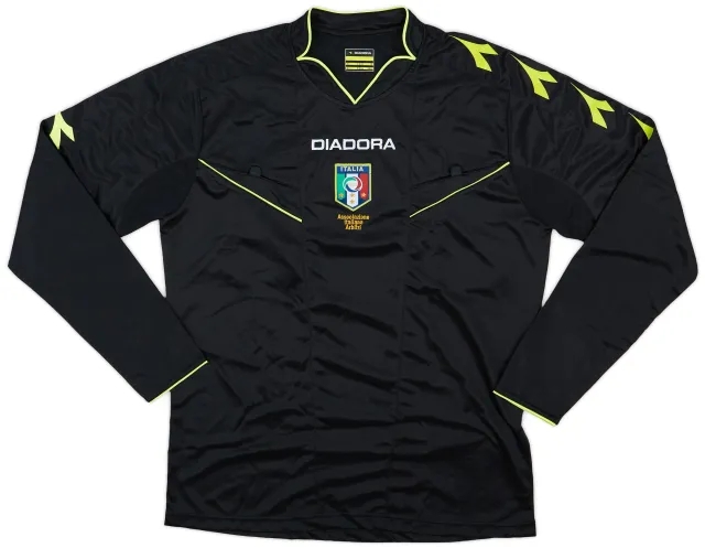 2013-15 Italy Diadora Referee Issue Shirt - 8/10 - (M)