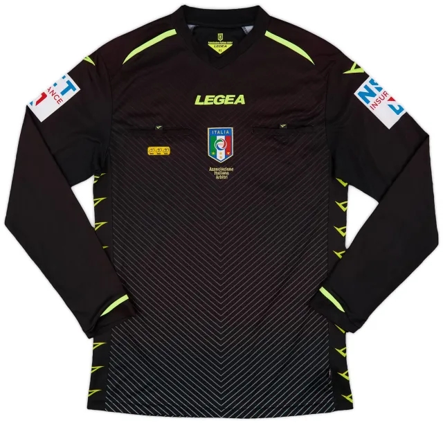 2014-15 Italy FIGC Legea Referee L/S Shirt - 10/10 - (XL)