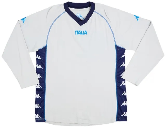 2000-01 Italy Kappa Training L/S Shirt - 8/10 - (XL)