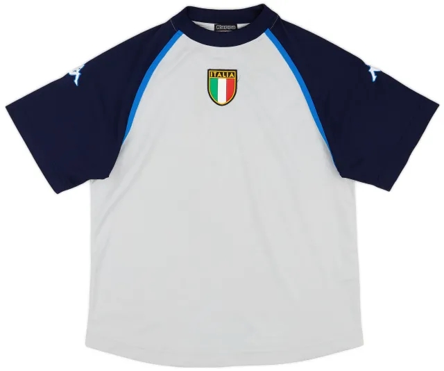 2002-03 Italy Kappa Training Shirt - 8/10 - (S)