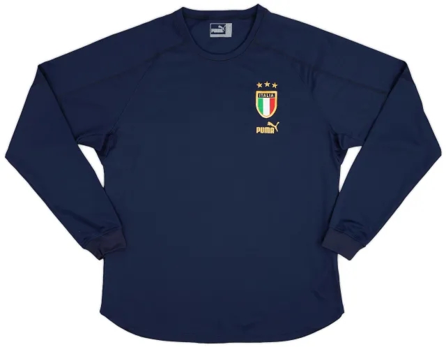2004-05 Italy Puma Training L/S Shirt - 8/10 - (XL)