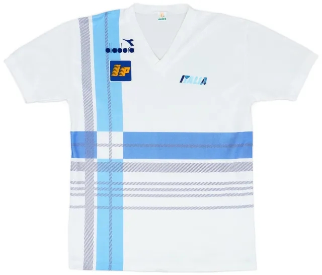 1986-88 Italy Diadora Training Shirt - 7/10 - (L)