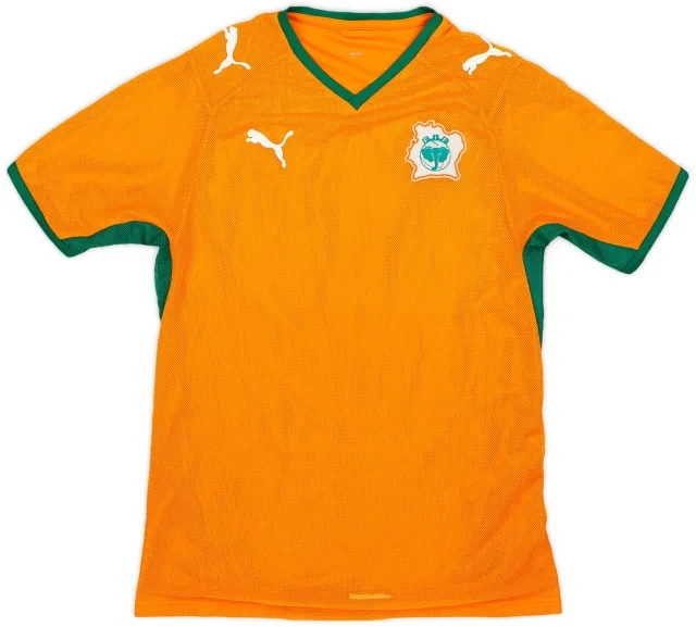 Puma 2008-09 Ivory Coast Home Shirt - 9/10 - (S)