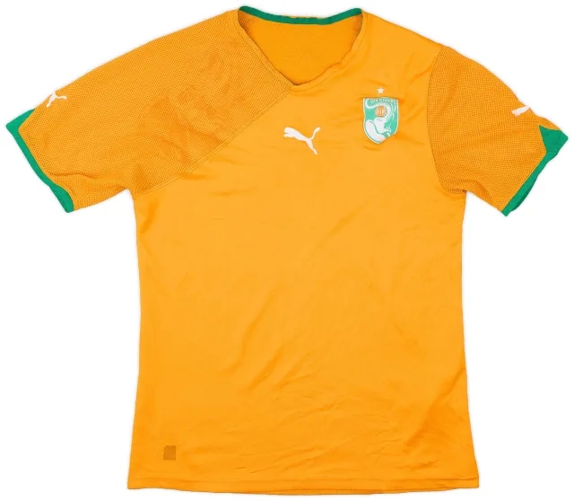 Puma 2010-11 Ivory Coast Home Shirt - 6/10 - (S)