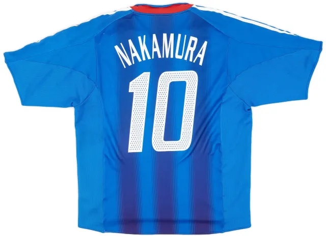 adidas 2004-06 Japan Authentic Home Shirt Nakamura #10 - 6/10 - (L)