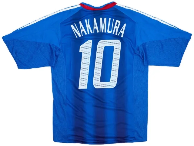adidas 2004-06 Japan Home Shirt Nakamura #10 - 5/10 - (M)