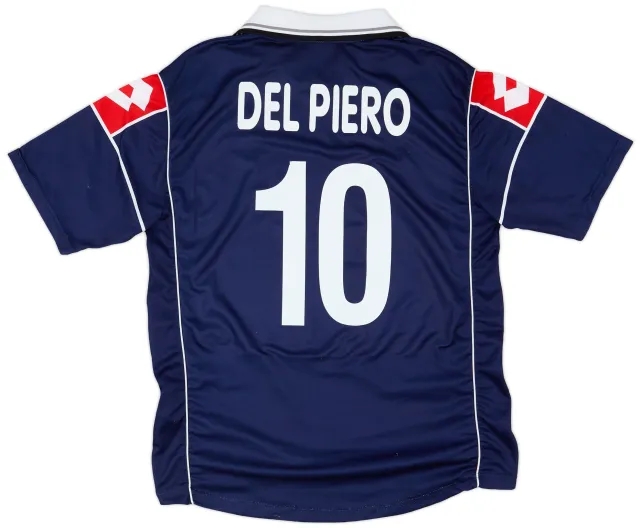 Lotto 2000-01 Juventus Away Shirt Del Piero #10 - 8/10 - (L)