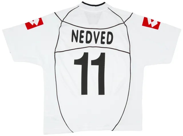 Lotto 2002-03 Juventus Away Shirt Nedved #11 - 7/10 - (L)