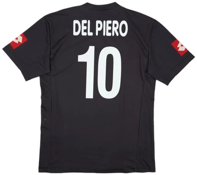 Lotto 2001-02 Juventus Away Shirt Del Piero #10 - 6/10 - (L)
