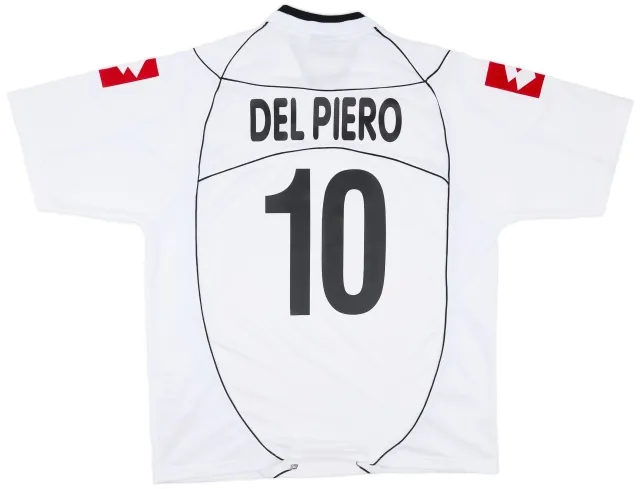 Lotto 2002-03 Juventus Away Shirt Del Piero #10 - 9/10 - (XL)