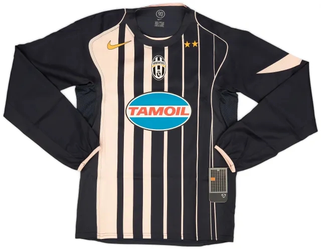 Nike 2004-05 Juventus Player Issue Away L/S Shirt (M)