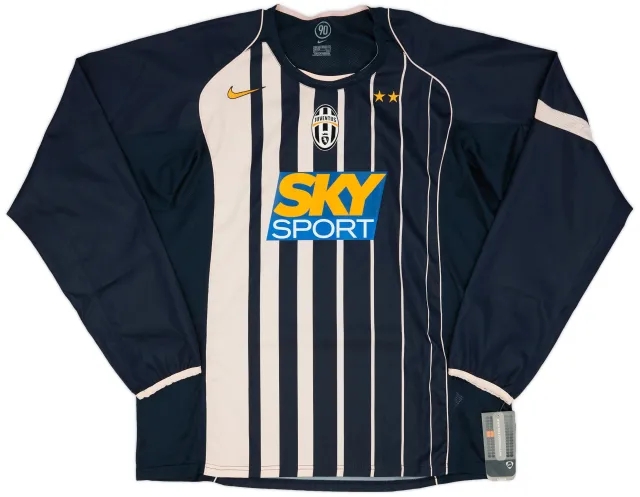 Nike 2004-05 Juventus Away L/S Shirt (XXL)
