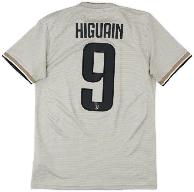 adidas 2018-19 Juventus Away Shirt Higuain #9 - 9/10 - (S)