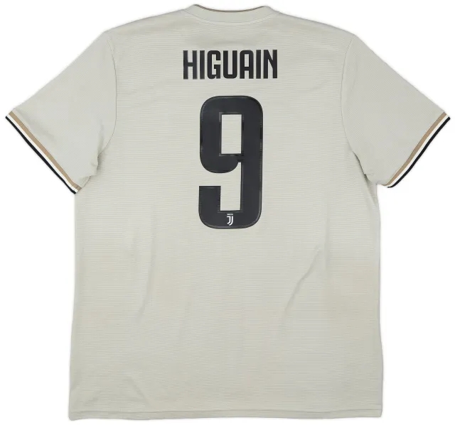adidas 2018-19 Juventus Away Shirt Higuian #9 - 8/10 - (XL)