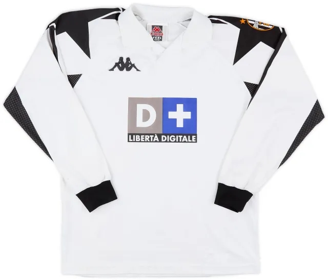 Kappa 1998-99 Juventus Away L/S Shirt - 5/10 - (YXXL)
