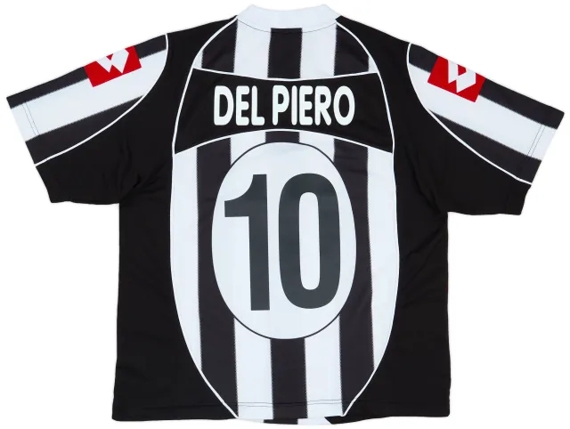 Lotto 2002-03 Juventus Home Shirt Del Piero #10 - 8/10 - (XL)