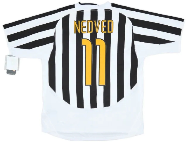 Nike 2003-04 Juventus Home Shirt Nedved #11 (XL)