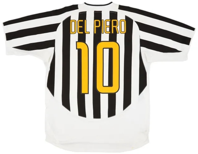 Nike 2003-04 Juventus Home Shirt Del Piero #10 - 7/10 - (L)