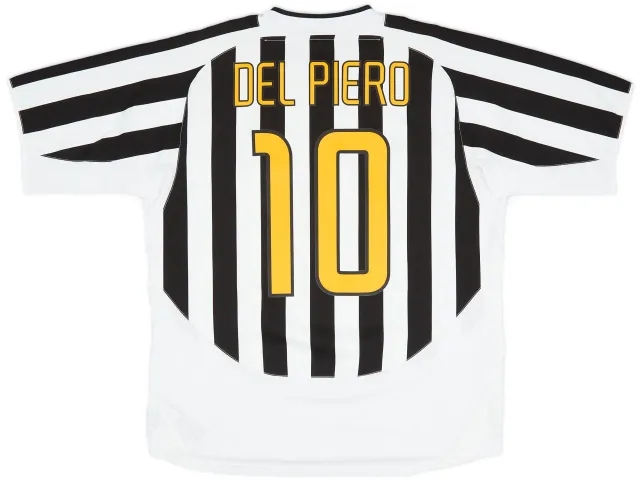 Nike 2003-04 Juventus Home Shirt Del Piero #10 - 9/10 - (XL)