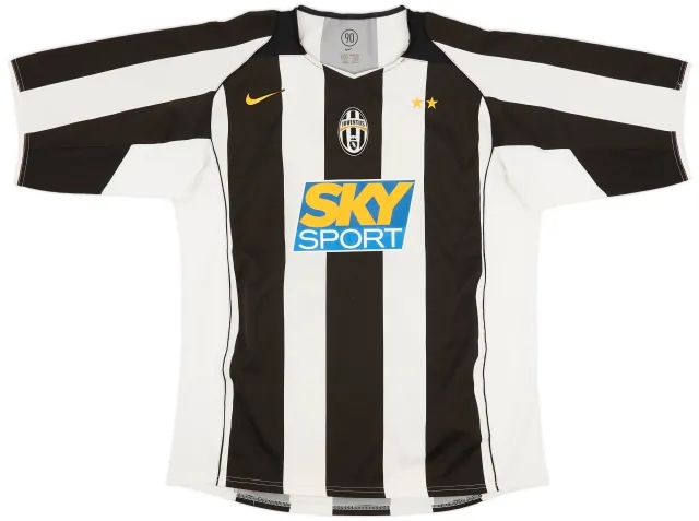 Nike 2004-05 Juventus Home L/S Shirt Del Piero #10 - 6/10 - (L)