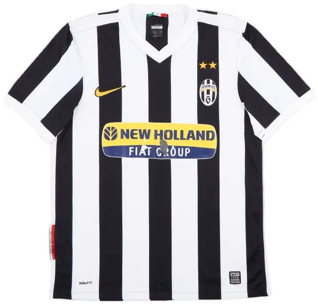 Nike 2009-10 Juventus Home Shirt - 5/10 - (M)