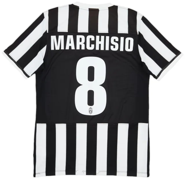 Nike 2013-14 Juventus Home Shirt Marchisio #8 - 7/10 - (M)