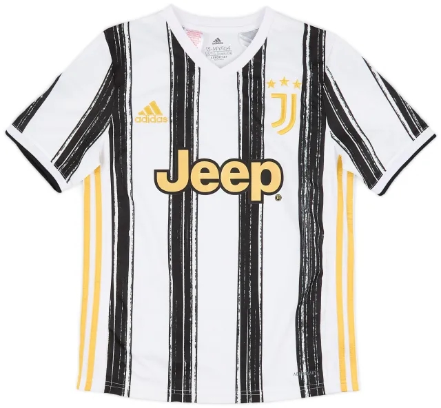 adidas 2020-21 Juventus Home Shirt - 8/10 - (L.Boys)