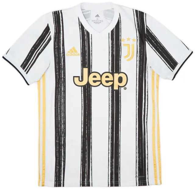 adidas 2020-21 Juventus Home Shirt - 8/10 - (S)