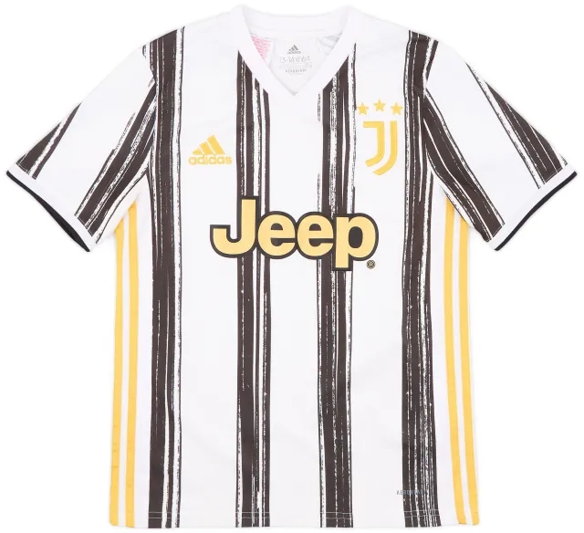adidas 2020-21 Juventus Home Shirt - 8/10 - (L.Boys)