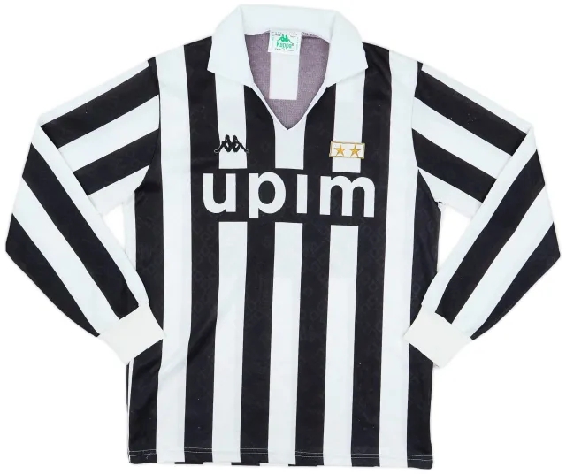 Kappa 1989-90 Juventus Home L/S Shirt #10 - 6/10 - (M)