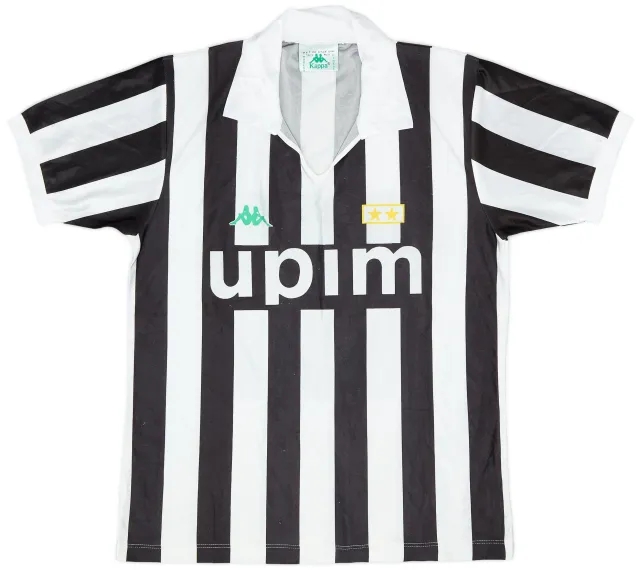 Kappa 1991-92 Juventus Basic Home Shirt - 9/10 - (M)