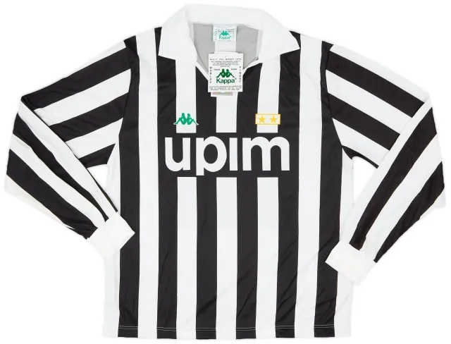 Kappa 1991-92 Juventus Basic Home L/S Shirt (L)