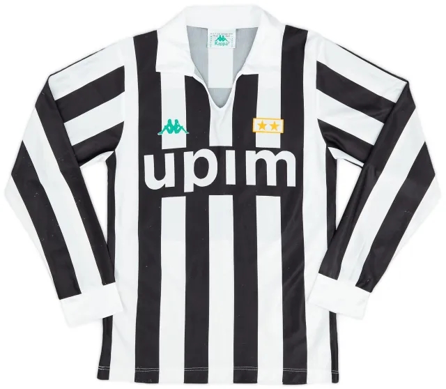 Kappa 1991-92 Juventus Basic Home L/S Shirt - 8/10 - (XS)