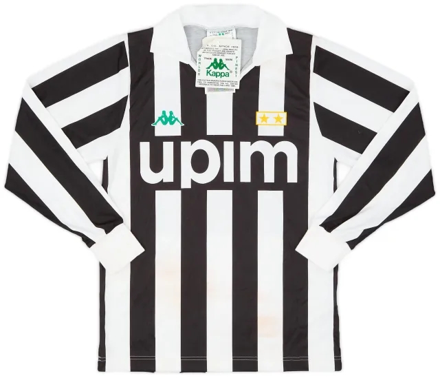 Kappa 1991-92 Juventus Basic Home L/S Shirt (L.Boys)