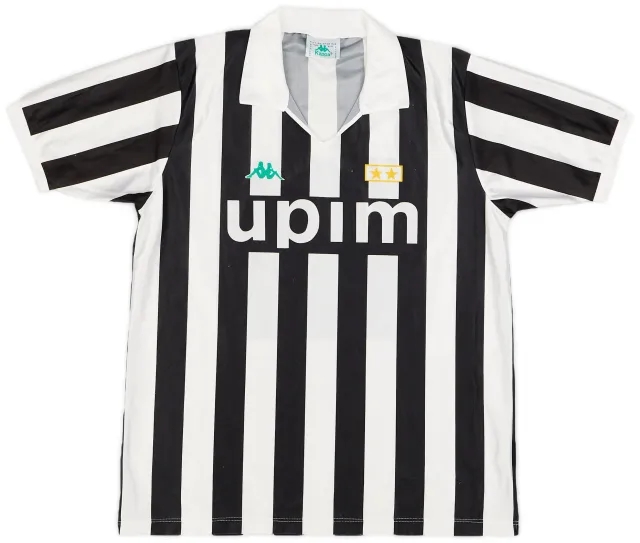 Kappa 1991-92 Juventus Basic Home Shirt - 9/10 - (L)