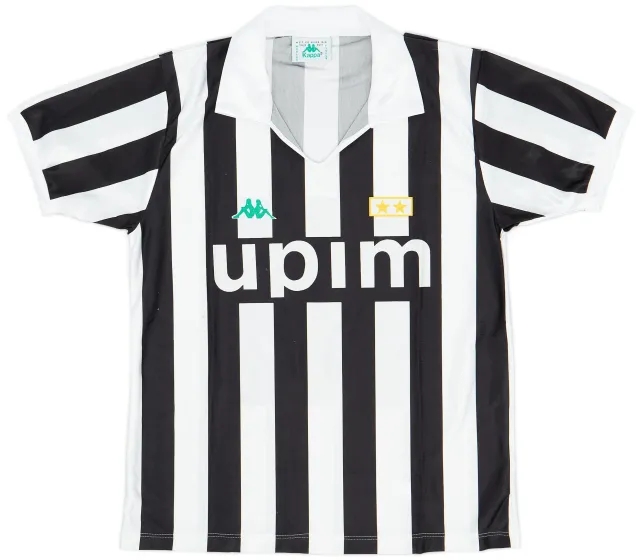 Kappa 1991-92 Juventus Basic Home Shirt - 8/10 - (M)