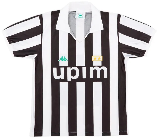 Kappa 1991-92 Juventus Basic Home Shirt - 9/10 - (M)