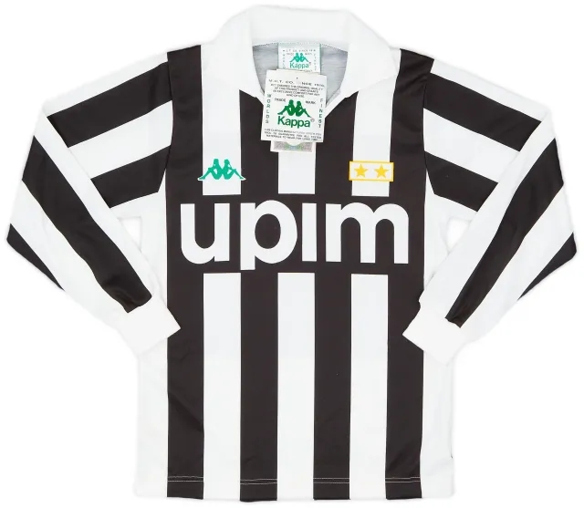 Kappa 1991-92 Juventus Basic Home L/S Shirt (S.Boys)