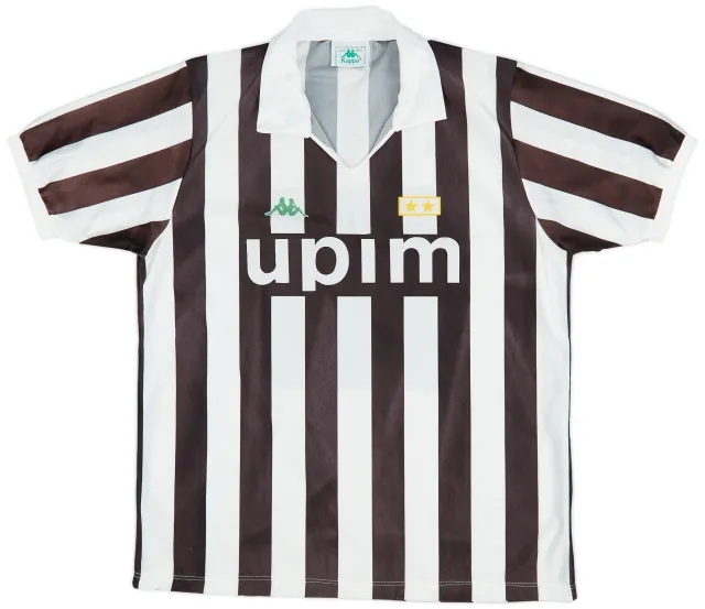 Kappa 1991-92 Juventus Basic Home Shirt - 8/10 - (L)
