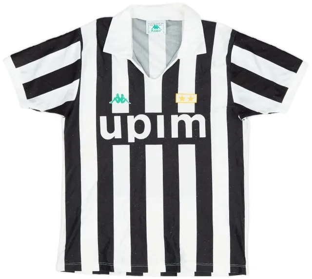 Kappa 1991-92 Juventus Basic Home Shirt - 7/10 - (M)