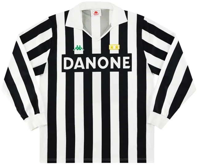 Kappa 1992-94 Juventus Home L/S Shirt - 8/10 - (XL)