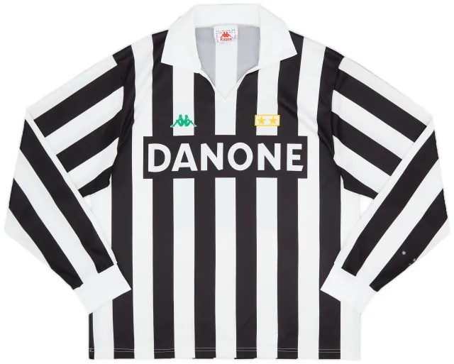 Kappa 1992-94 Juventus Basic Home L/S Shirt - 7/10 - (L)
