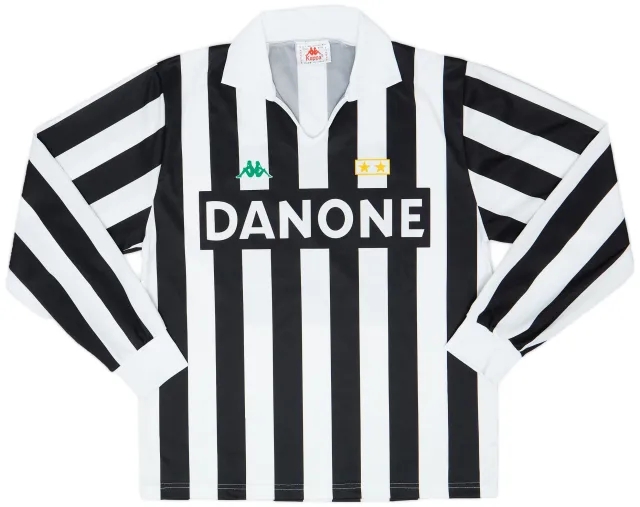 Kappa 1992-94 Juventus Basic Home L/S Shirt - 9/10 - (L)