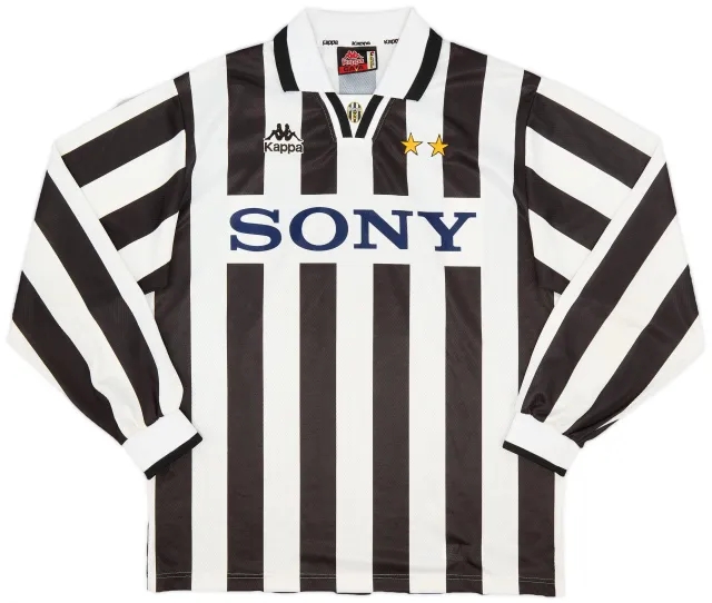 Kappa 1995-97 Juventus Home L/S Shirt - 9/10 - (L)