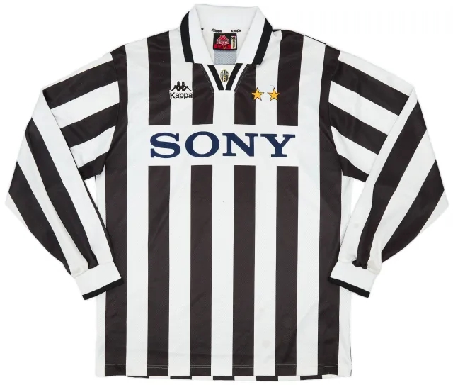Kappa 1995-97 Juventus Home L/S Shirt - 6/10 - (XL)