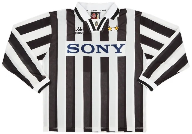 Kappa 1995-97 Juventus Home L/S Shirt - 8/10 - (XL)
